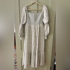 Nothing Fits But - Maternity Friendly Smocked Maxi Dress